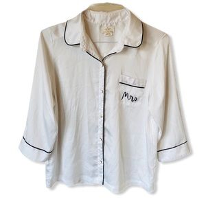 Kate Spade- ‘Mrs’ Pyjama Shirt